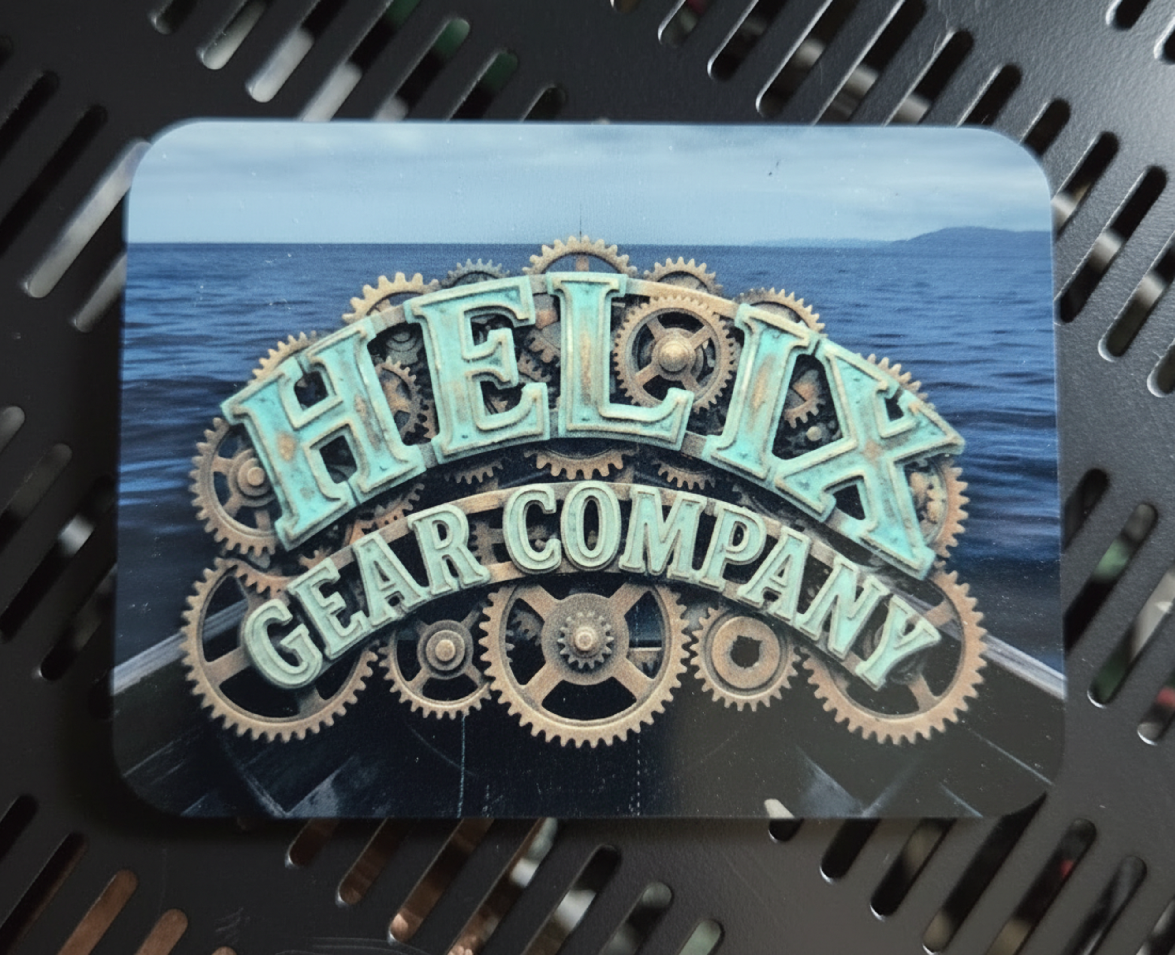 Tarnished Gear Cooler Magnet