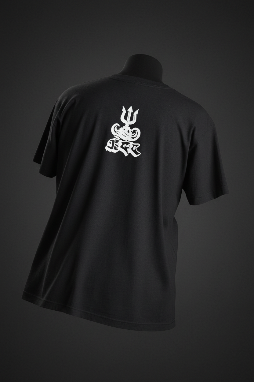 Peace Love Surf Tee - Back Mockup