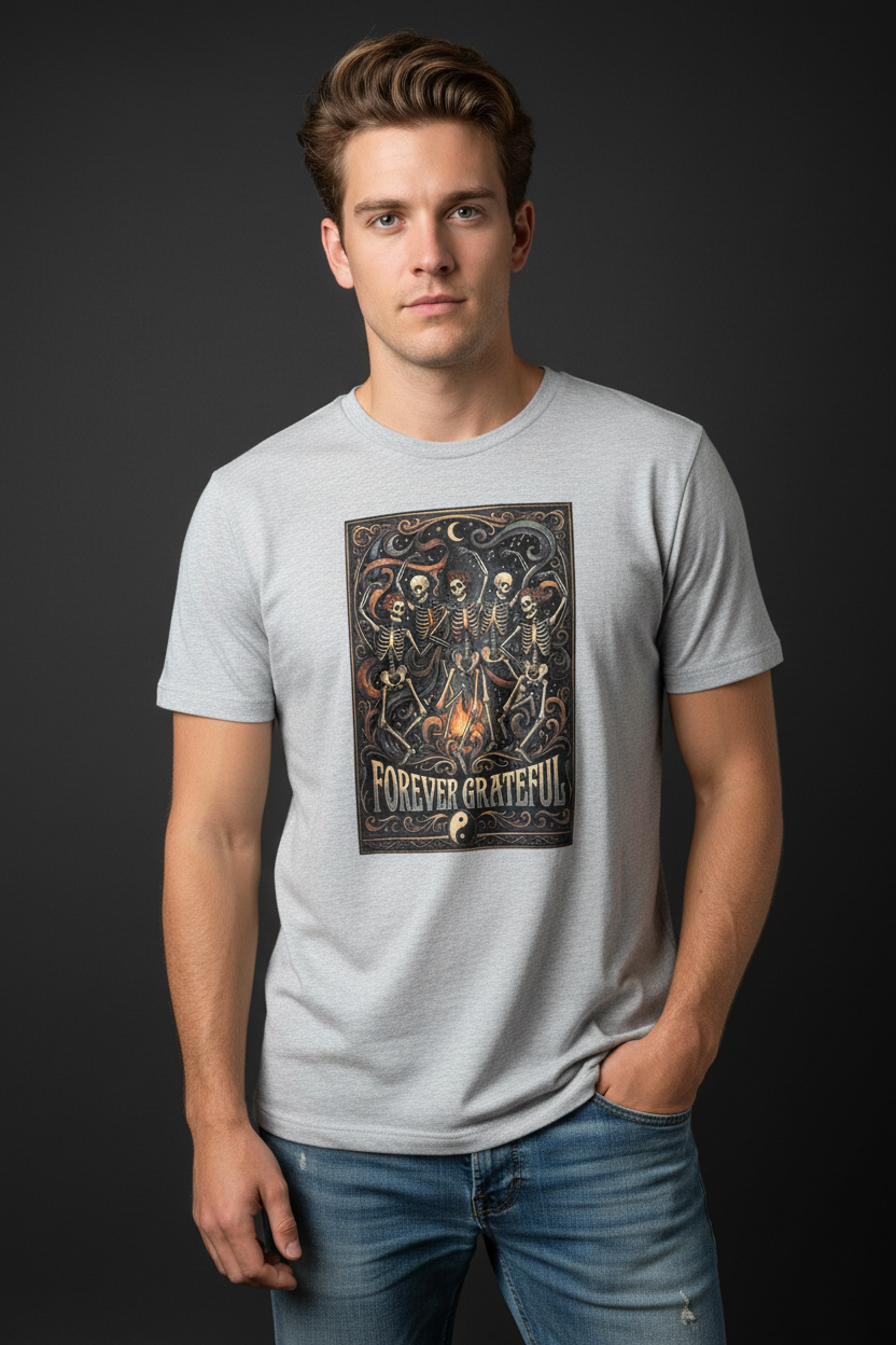 Forever Grateful Tee - Male Model
